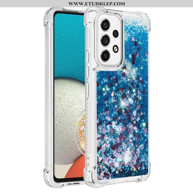 Etui do Samsung Galaxy A53 5G Pragnienia Cekiny